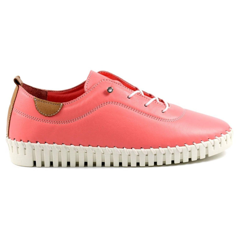 Lunar Women’s Flamborough Leather Shoe | Raspberry FM011