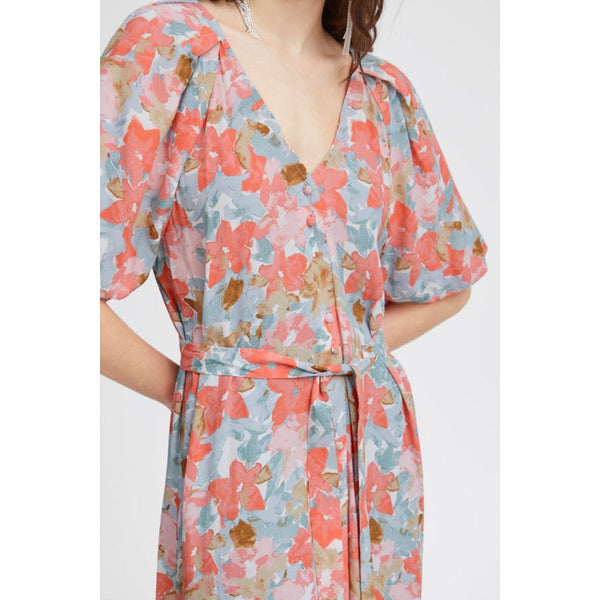 Ichi Women’s Ihsanura Dress | Multi Flower Aop