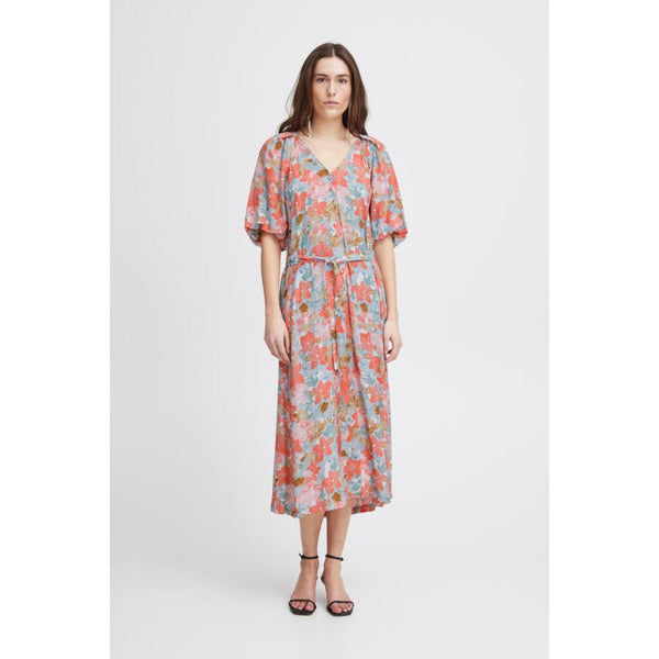 Ichi Women’s Ihsanura Dress | Multi Flower Aop