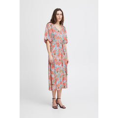 Ichi Women’s Ihsanura Dress | Multi Flower Aop