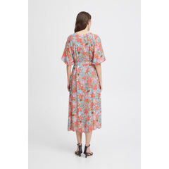 Ichi Women’s Ihsanura Dress | Multi Flower Aop