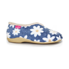 Lunar Women’s Slippers Daisy Flower | Blue KLA021BL