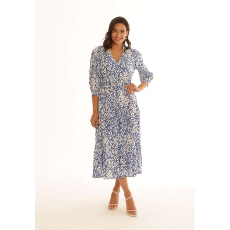 Pomodoro Women’s Petal Midi Dress | Wedgewood 62502