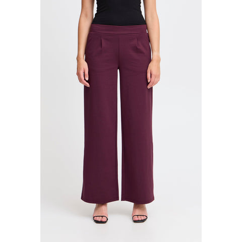 Ichi Women’s Wide Trousers Long Fig | Ihkate Sus Wide PA2