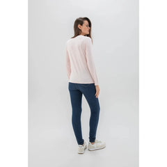 Marble Women’s V Neck Top Pink | 6402 120