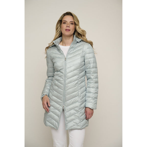 Rino & Pelle Women’s Aimee 70024200 Padded Coat | Chalk Blue