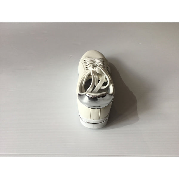 Shoes Trainers White Silver | YD135