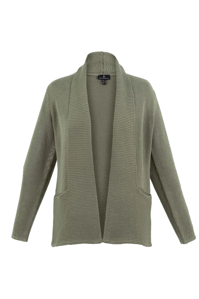 Marble Women’s Cardigan Khaki | 6512 123