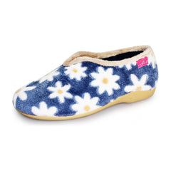 Lunar Women’s Slippers Daisy Flower | Blue KLA021BL