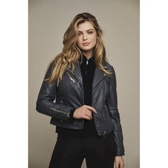 Rino & Pelle Women’s Biker Jacket | Ghost Night