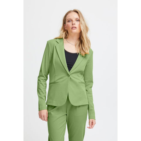 Ichi Women’s Ihkate Blazer | Green Tea