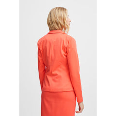 Ichi Women’s Ihkate Blazer | Hot Coral