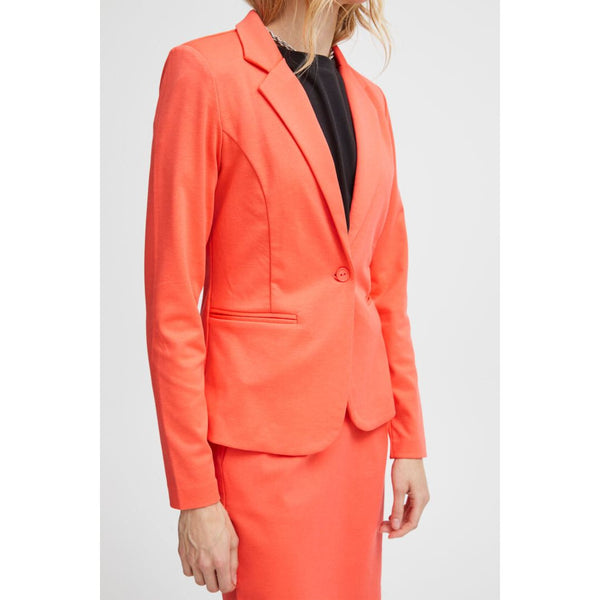 Ichi Women’s Ihkate Blazer | Hot Coral