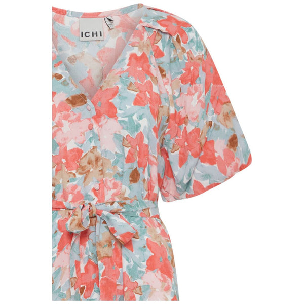 Ichi Women’s Ihsanura Dress | Multi Flower Aop