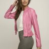 Rino & Pelle Women’s Jolize Biker Jacket | Lipgloss